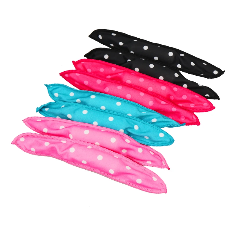 10 Pcs/Lot Hair Curlers Soft Sleep Pillow Hair Rollers Set Best Flexible Foam and Sponge Magic Hair Care DIY Hair Styling Tools