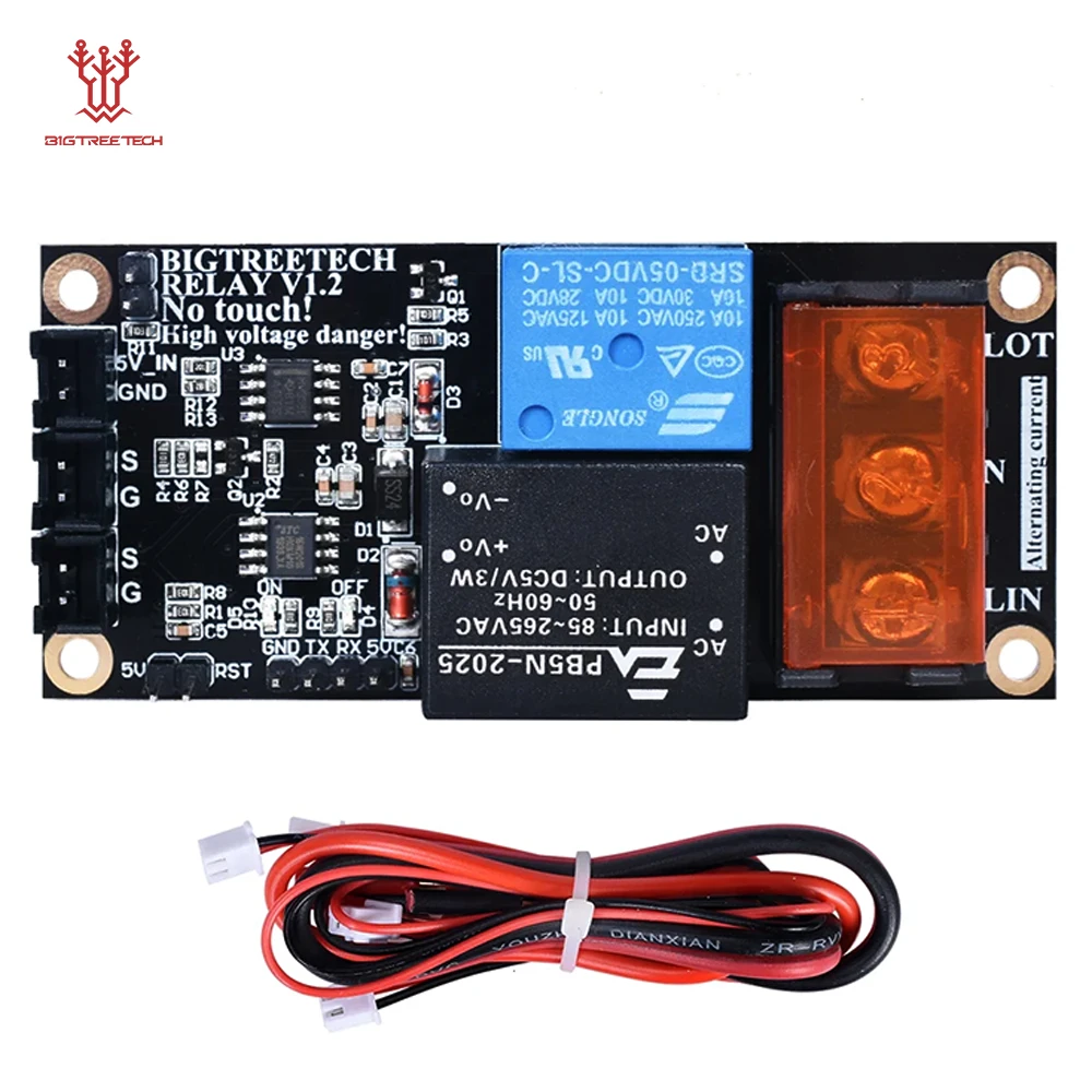 BIGTREETECH Relay V1.2 Automatic Shut down Power Off Module After Printing For SKR V1.4 SKR V1.3 MINI E3 CR10 3D Printer Parts