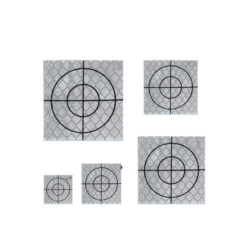 100pcs Reflector Sheet Reflective Tape Target Total Station 20/30/40/50/60mm