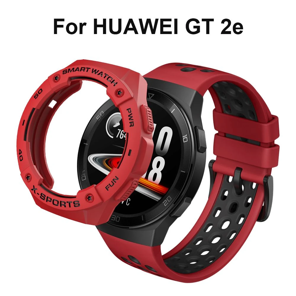 Luxury Colorful TPU Protective Case Shockproof Cover Full Protector Bumper Smart Watch Accessories For HUAWEI Watch GT 2e