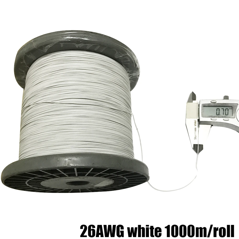 UL10064 26AWG 30AWG 32AWG 34AWG ultra-fine special fine OK line electronic line FEP PTFE high temperature multi-strand wire