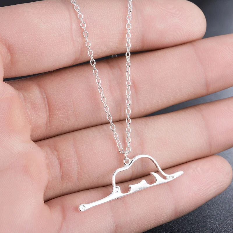 Yiustar Little Prince Necklace for Women Le Petit Charms Girls Pendant Necklace Snake Elephant Stainless Steel Jewelry Wholesale