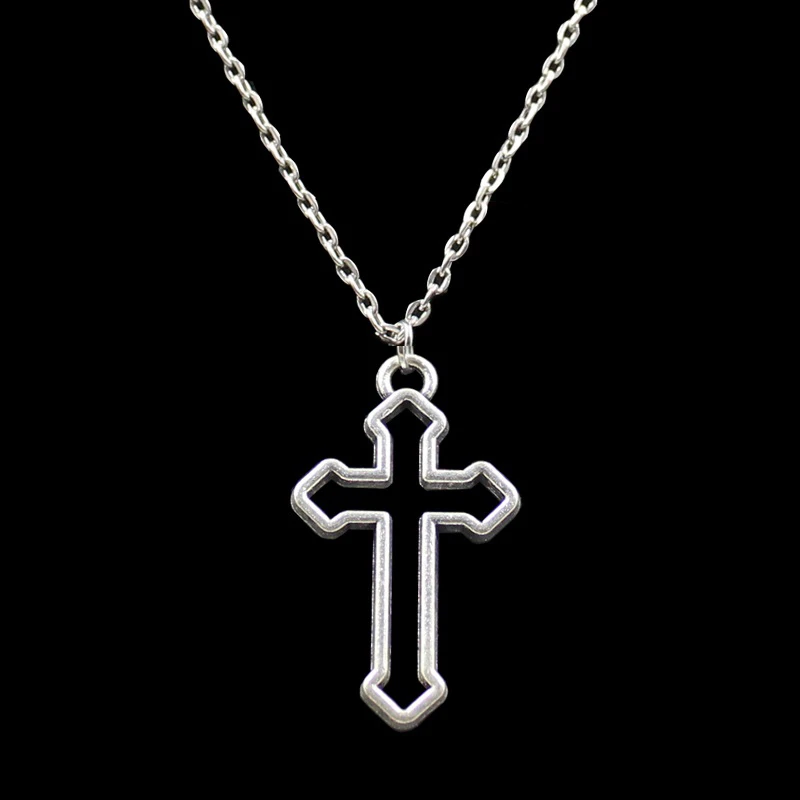 New Fashion Spider Halloween Pendants Round Cross Chain Short Long Mens Womens Silver Color Necklace Jewelry Gift