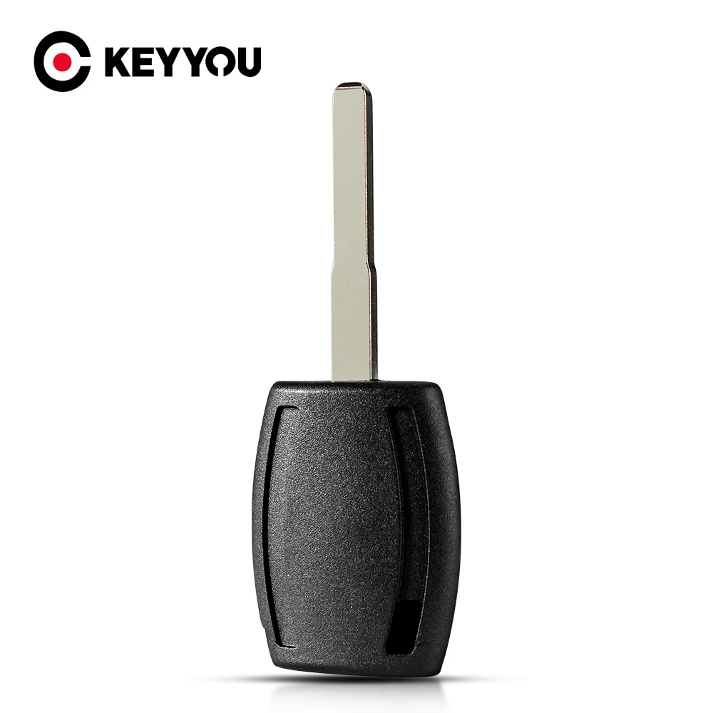 KEYYOU Transponder Key Case For Ford Fiesta Mondeo Focus C-Max S-Max Galaxy Kuga Ignition Transponder HU101 Key case shell