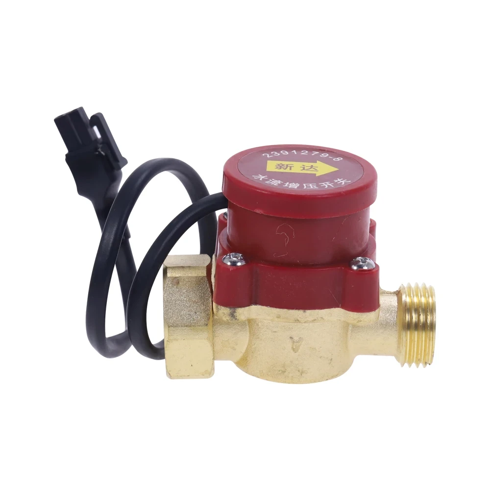 Water Flow Sensor Switch Pressure Controller Automatic Circulation Pump Thread Connector Protect CO2 Laser Tube 220V 120W