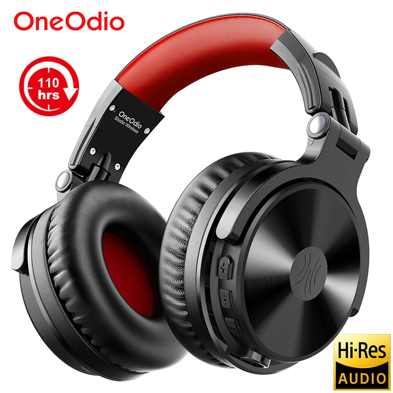 Oneodio 80h Wireless Bluetooth 5.0 Headset Wired Gaming Headphones With Microphone For PC PS4 Call Center Office Skype Headphone