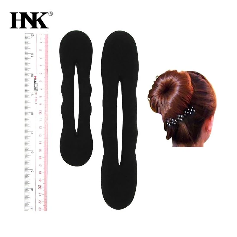 Hot Sale New Fashion 1/2PC Hair Styling Magic Sponge Clip Foam Bun Curler Hairstyle Twist Maker Tool Braider Accessories