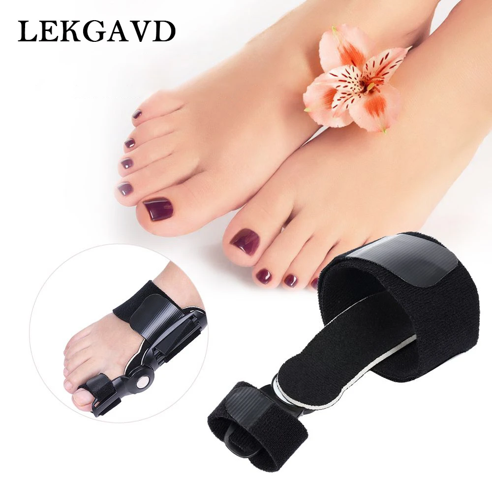 1PC Adjustable Big Toe Corrector Bunion Splint  Hallux  Straightener Feet Pain Relief Orthopedic Foot Care Tool Dropshipping