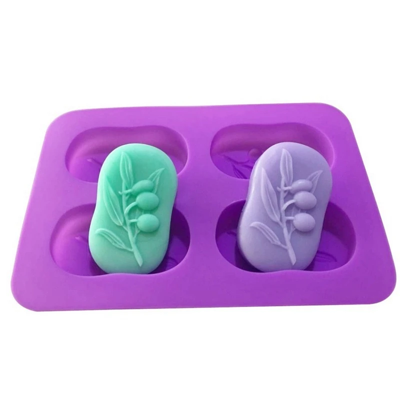 Tree Shape Silicone Soap Mold Form Handmade Soap Making Molds Soap Mould Form Cake Chocolate Decorating Tools