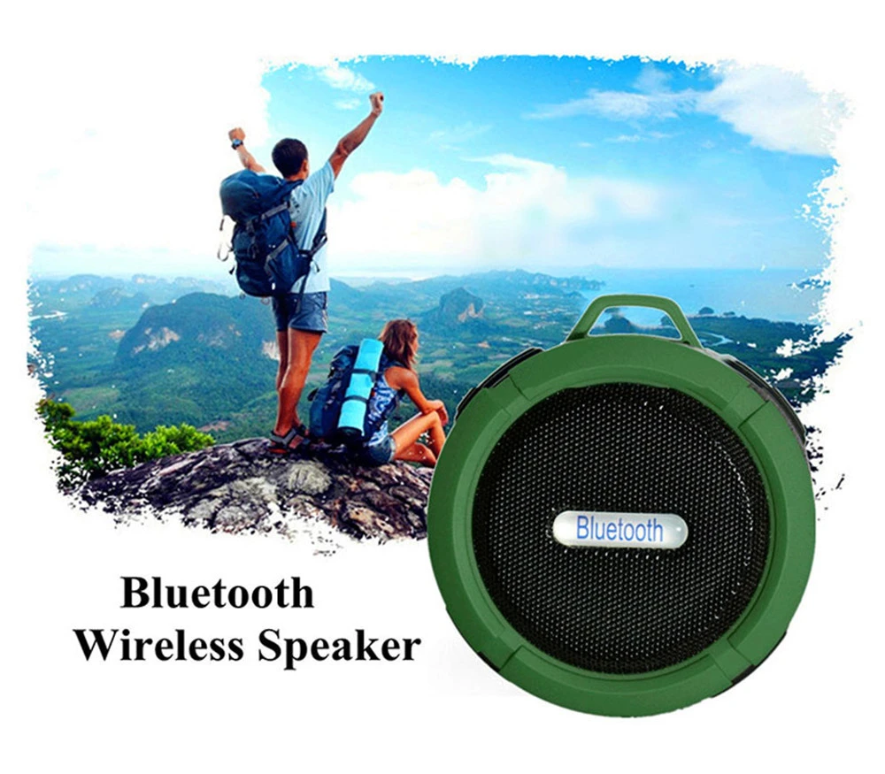 Portable Speaker Outdoor Wireless Music Speaker Subwoofer Sports Stereo Sound Mini Speaker Bass Bluetooth-compatible