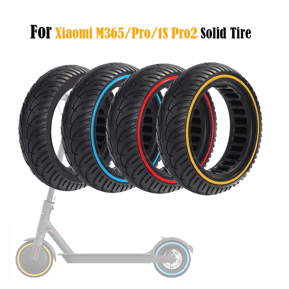 For Xiaomi Electric scooter tire Durable 8 1/2*2 Inner Tube Front Rear Millet Wear Color solid Tire Electric Scooter Rubber Tire