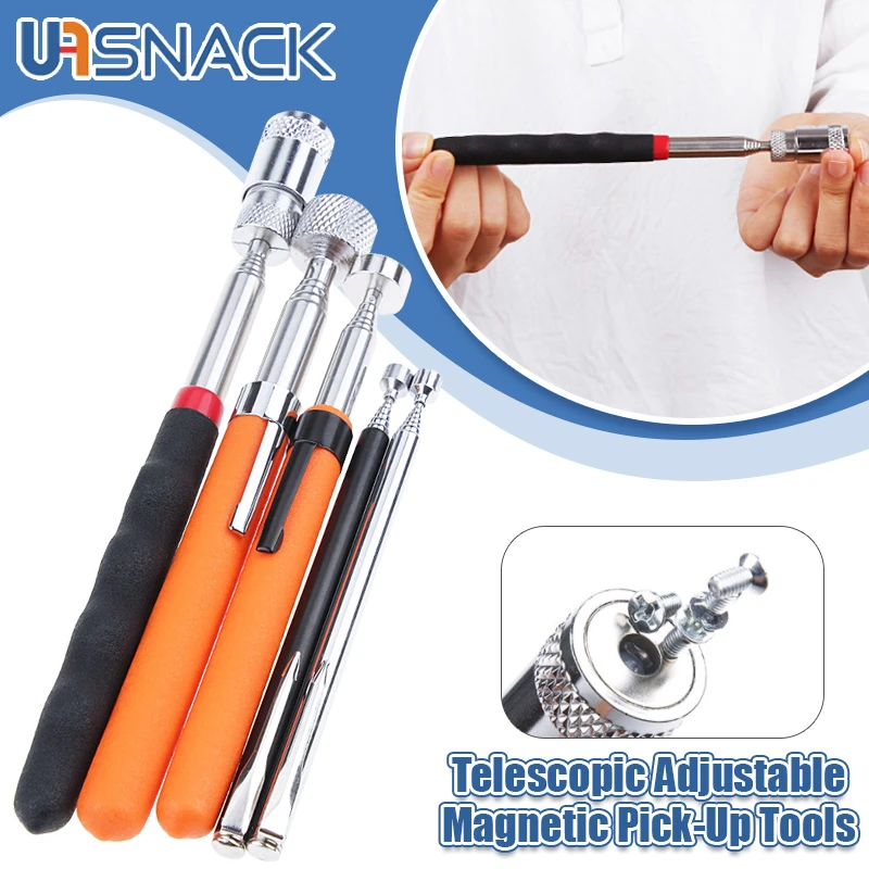 7 Styles Telescopic Magnetic Pen Metalworking Handy Tool Magnet Capacity for Picking Up Nut Bolt Adjustable Pickup Rod Stick