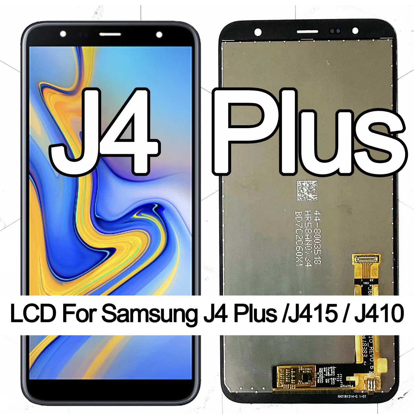 100% Original 6.0'' LCD For Samsung Galaxy J4+ 2018 J4 Plus J415 J415F J410 LCD Display Touch Screen Sensor+Service package