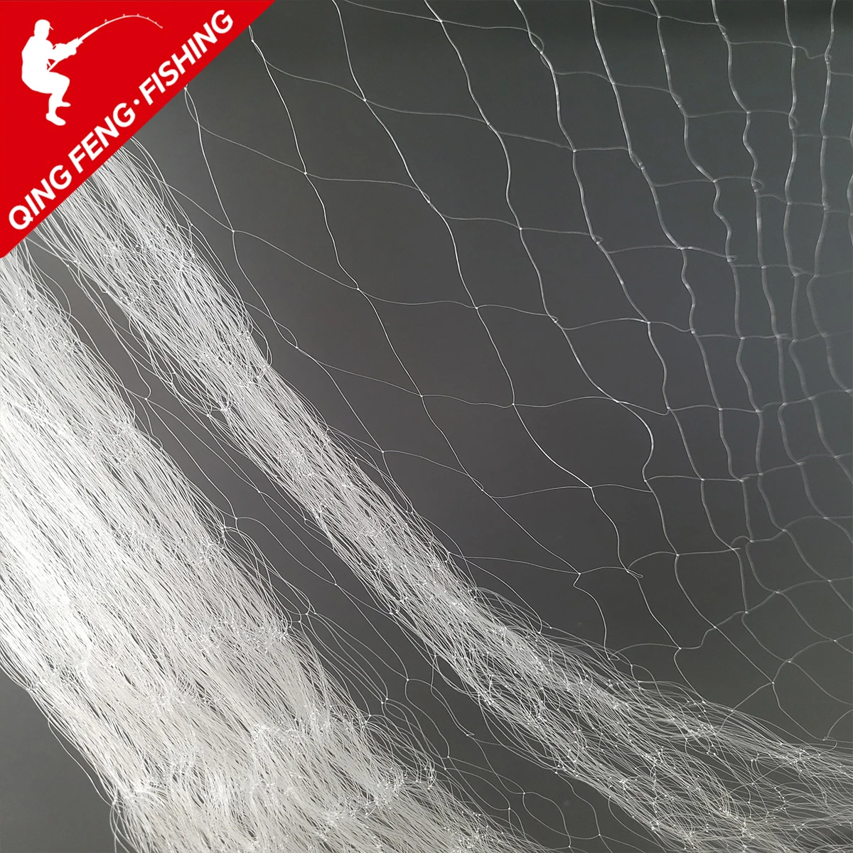 15m x 1.2m Fishing Net Single Mesh Nylon Durable Float Trap Monofilament Gill Net Fishing Accessories for Hand Casting