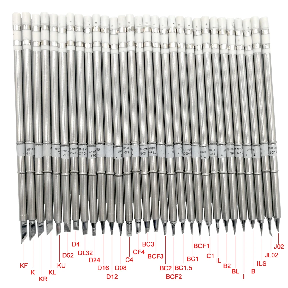 QUICKO Normal Tip sets Electronic Soldering Iron Tips Solder Iron 220v Welding Tip For Soldering Repair Station