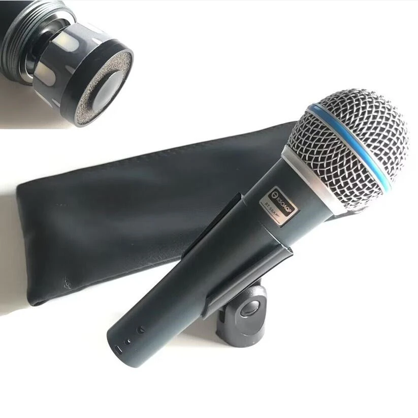 Super Cardioid Microphone Dynamic Vocal Wired Microphone Professional Beta58A Beta 58A 58 A Mic For Karaoke Microfono Microfone