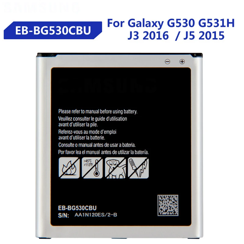 Samsung Battery For Galaxy Grand Prime J3 2016 G530 J2 Prime G532 SM-SM-G532F J3110 G531 J5 2015 On5 EB-BG530BBC EB-BG531BBE