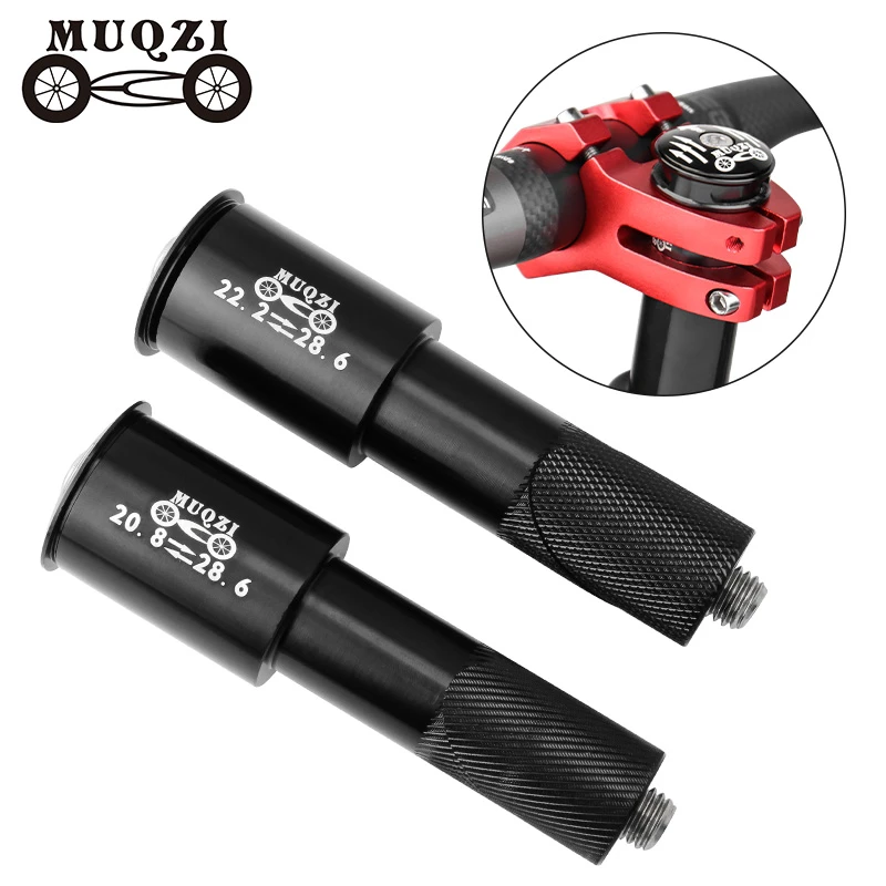 MUQZI MTB Road S Bike Fork Extention Adapter 20.8/22.2MM Stem Conversion Hanging Core Riser Child Sliding Bicycle Parts