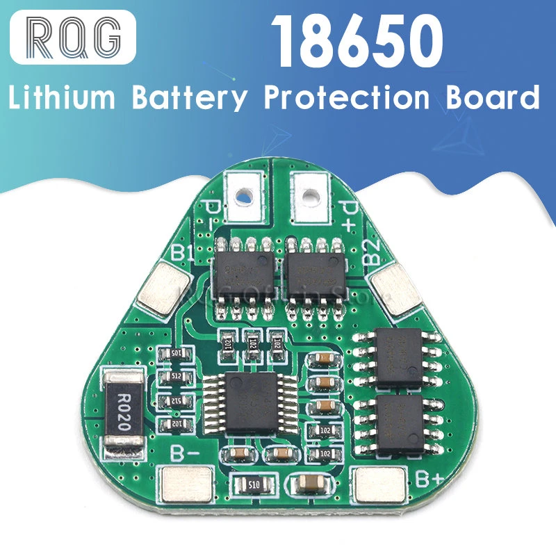 3S 12V 18650 Lithium Battery Protection Board 11.1V 12.6V overcharge over-discharge protect 8A 3 Cell Pack Li-ion BMS PCM PCB