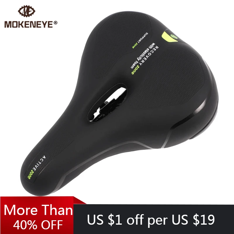 MTB Bicycle Saddle Hollow Ultralight Breathable Bike Racing Seat Soft Memory Sponge Off-road Cycling Seat Road Cushion Parts