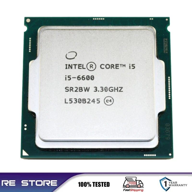 Intel Core i5 6600 3.3GHz 6M Cache Quad Core Processor desktop LGA 1151 CPU