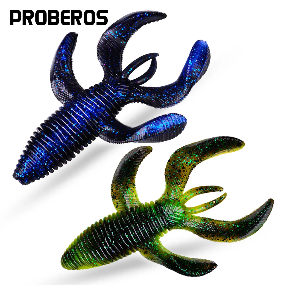 PROBEROS Soft Lures Silicone Bait 5 Color Soft Baits 10cm Fishing baits 11.5g fishing lure Swimbait Wobblers Artificial Tackle