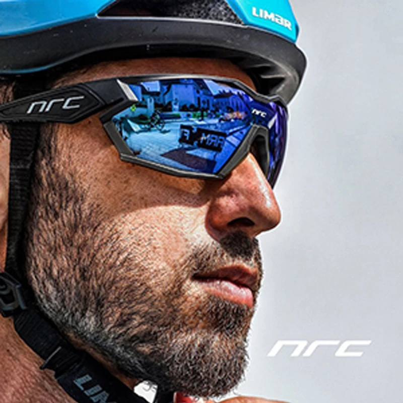 2021 NRC P-Ride Photochromic Cycling Glasses man Mountain Bike Bicycle Sport Cycling Sunglasses MTB Cycling Eyewear woman