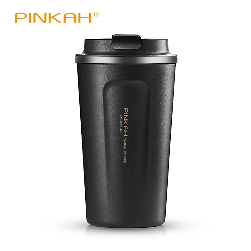 Hot Sale 380 & 510ml 304 Stainless Steel Thermo Cup Travel Coffee Mug with Lid Car Water Bottle Vacuum Flasks Thermocup for Gift