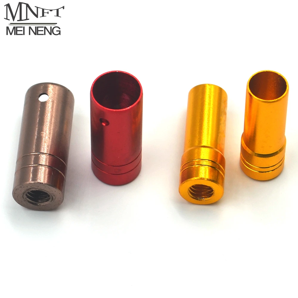 MNFT 1Pcs M8 Screw Net Handle Thread Adapter Fishing Rod Converted Into Dip Net Head Connector 2 Style Inside Diameter 10mm 12mm