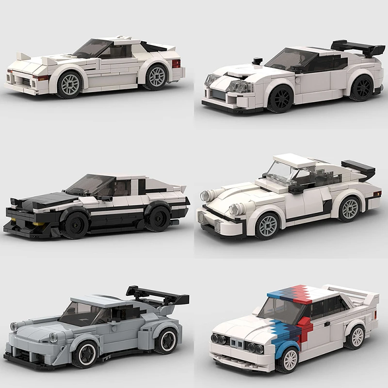 2021 new Super Race car Compatible city F1 Speed Champions Great Vehicle Racing model Building blocks bricks sports Kit sets toy