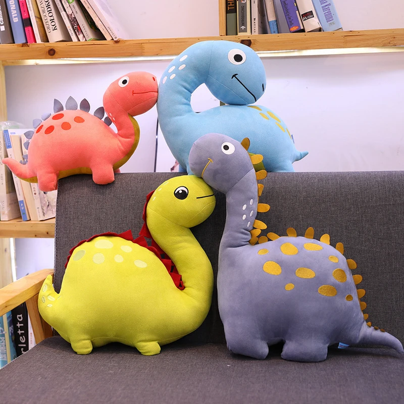 1PC 25cm Creative Cartoon Dinosaur Plush Toys Stuffed Animals Plush Dinosaur Pillow Tyrannosaurus Dolls Kids Boy Girls Gifts