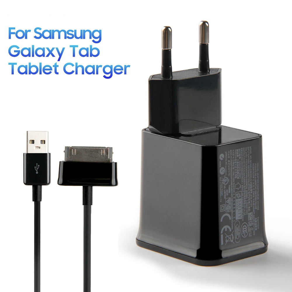 SAMSUNG Original Tablet Charger For Samsung Galaxy Tab 2 Tablet  GT-P5110 P3100 N5110 N8013 P5100 N8000 N8010 P6210 P7310 P7500