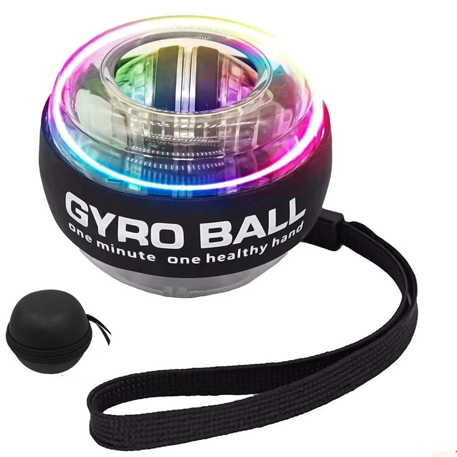 Strengthener Force Power Wrist Ball Gyroscope Spinning Wrist Rotor Gym Hand grip Exerciser Gyro Fitness Ball Muscle Relax