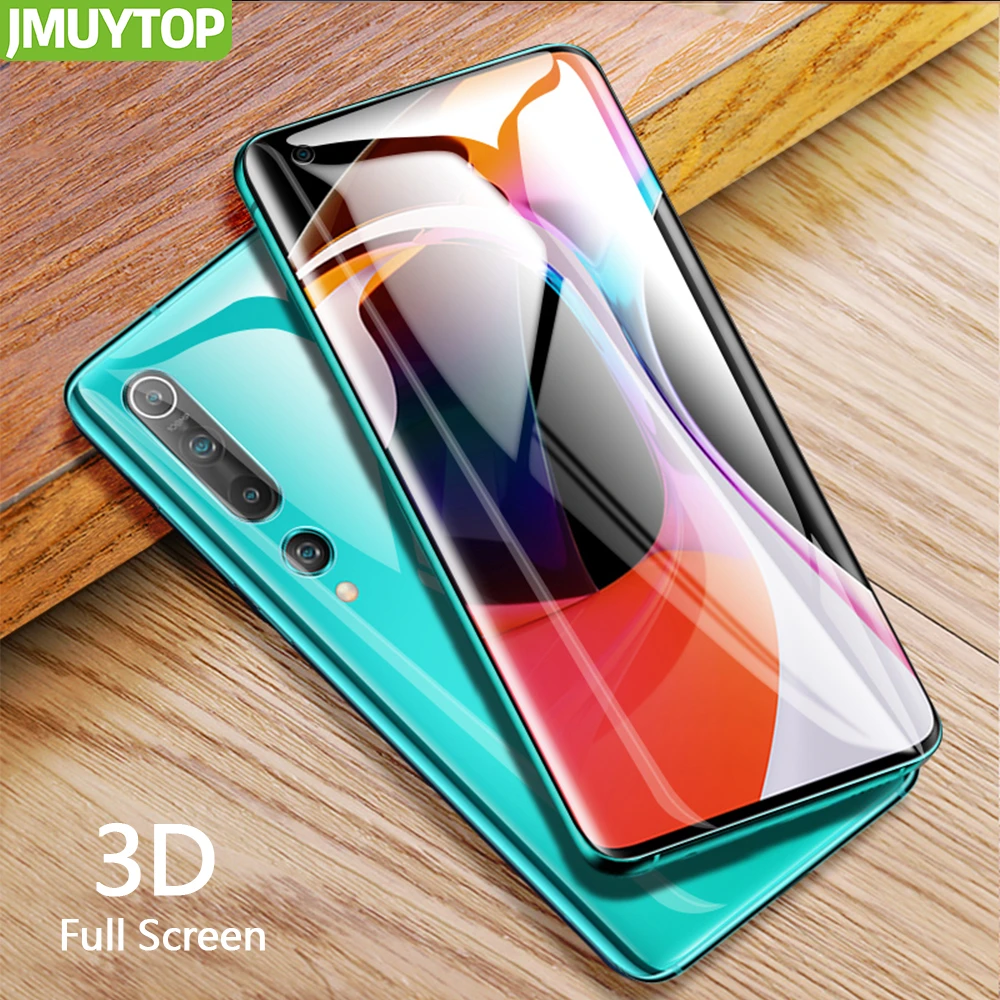 CHYI 3D Curved Film For Xiaomi Mi 11T 10 Ultra Screen Protector Mi10 Pro Civi Full Cover nano Hydrogel Film With Tools Not Glass