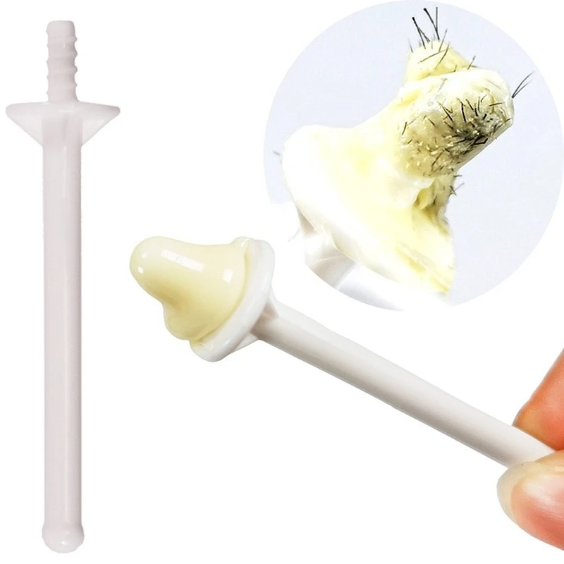 20PCS-50pcs Beauty Accessories Tools Remove Nose Hair Pp Stick Nose Hair Ceromel Unhaired Butter-Bean Nose Hair Wax Stick