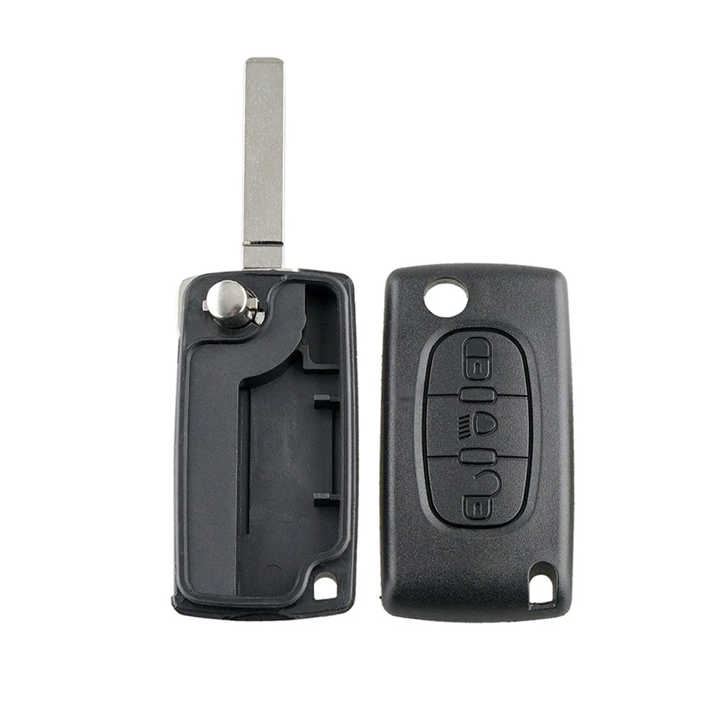 Car Flip Key Shell 3B Ce0523 For Citroen C4 C5 C6 C8 Remote Key Cover Fob Case Shell Cover Key Protector