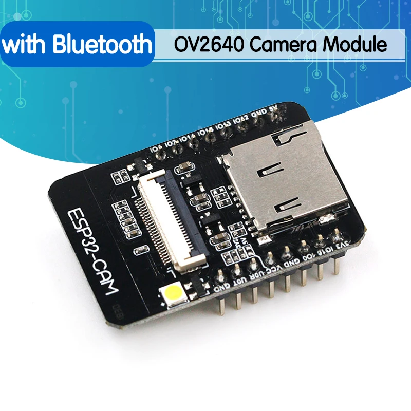 ESP32-CAM WiFi Module ESP32 serial to WiFi ESP32 CAM Development Board 5V Bluetooth with OV2640 Camera Module Nodemcu