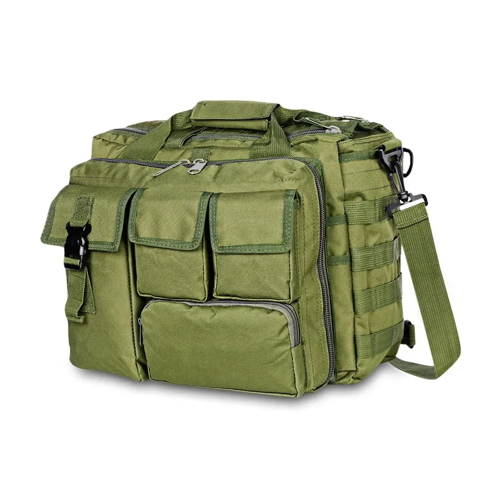 Military Backpack Tactical Molle Nylon Messenger Shoulder Bag Laptop Handbags Briefcase Outdoor Multifunction Climbing Bag