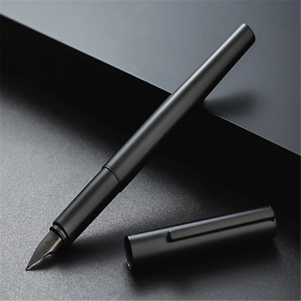 Jinhao 35 Black Colors Business office Fountain Pen student School Stationery Supplies ink calligraphy pen