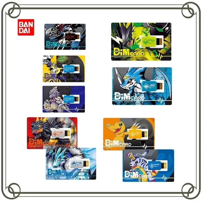 Anime Digimon Adventure Tailmon Agumon D-Ark PB Style EX 01 Life Bracelet DIM Card Action Figure Special Storage Box Kids Gift