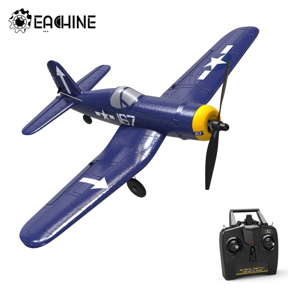 Eachine F4U 761-8 400mm Wingspan EPP One-key Aerobatic RC Airplane RC Plane with 2.4Ghz 4CH Remote Control