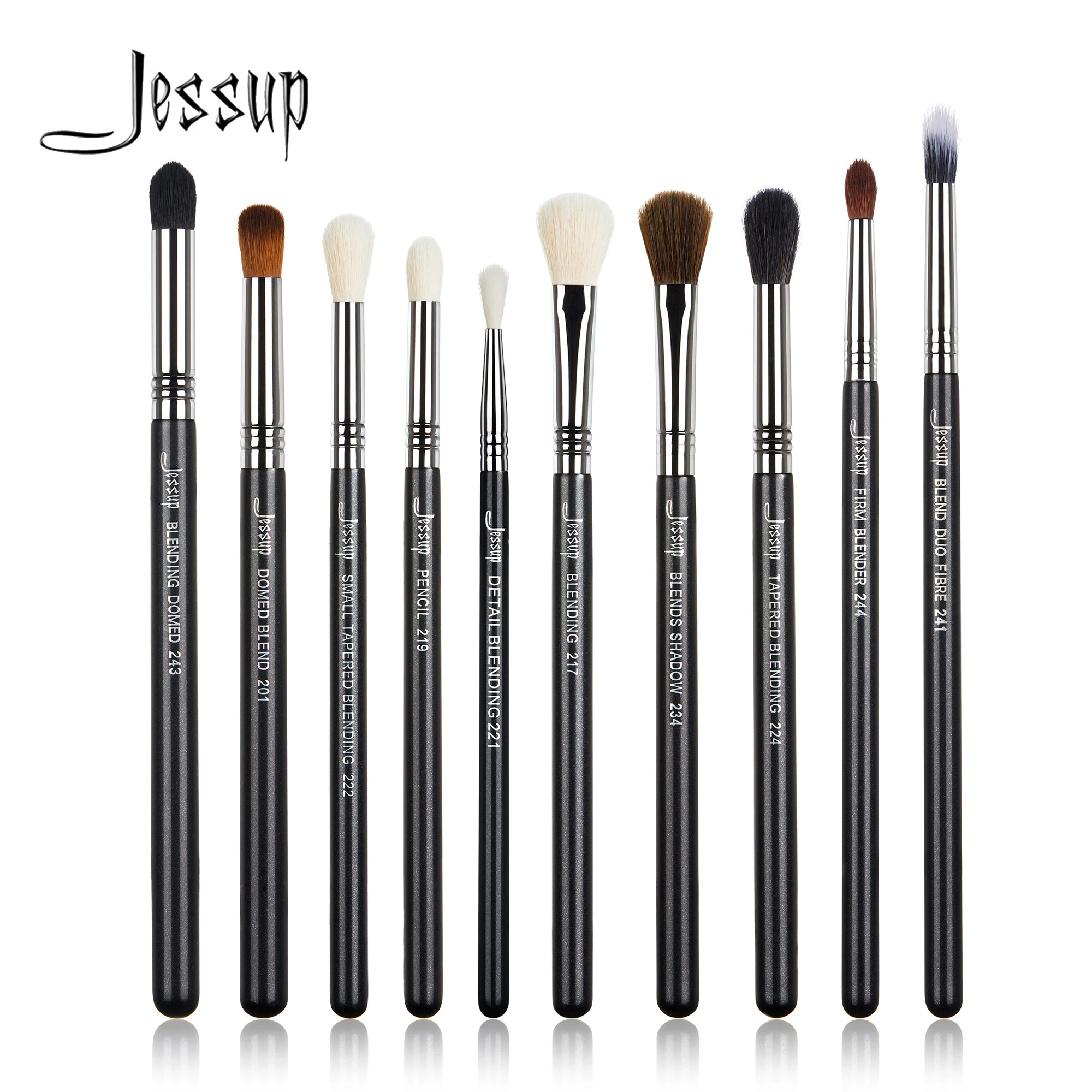 Jessup Eyeshadow Brushes Makeup Blending for Powder Eye Brush 1pcs Synthetic Hair Cosmetics Tools