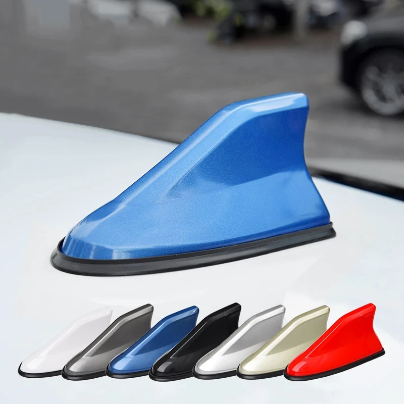 Car Roof Shark Fin Aerial antenna toppers universal auto radio fm antenna signal amplifier For BMW/Honda/Toyota/VW/Kia/Nissan