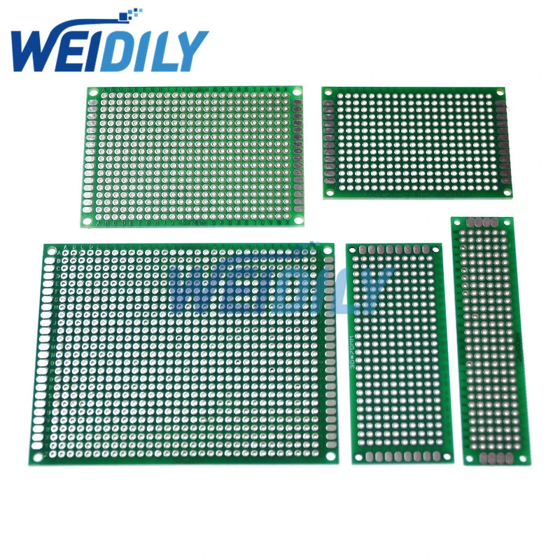 5PCS/Lot PCB Kit 7x9 5x7 4x6 3x7 2x8cm Double Side Copper Prototype pcb Universal Board electronic diy kit