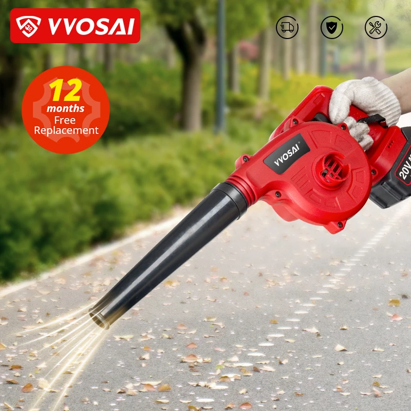 WOSAI Cordless leaf Blower Electric Air Blower Cordless Garden Tools For 18V Makita Lithium Battery
