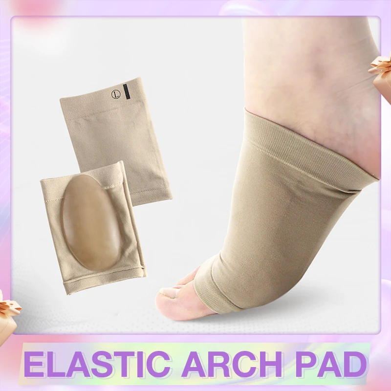 1 Pair Arch Support Sleeves Plantar Fasciitis Heel Spurs Foot Care Flat Feet Relieve Pain Sleeve Socks Orthotic Insoles Pads
