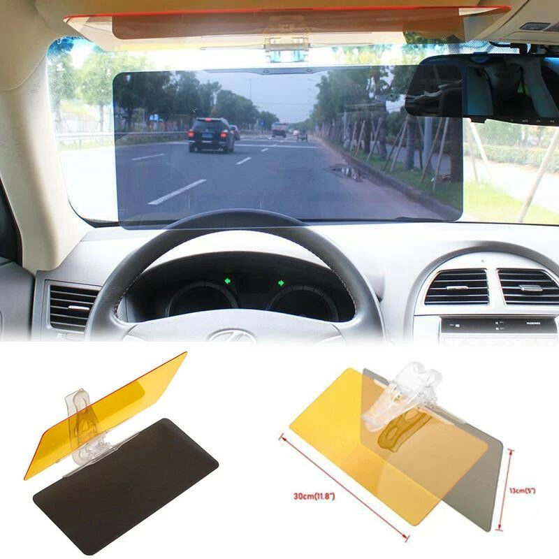 Car Snow Blind Baffle Sunshade Visor Day Night Anti Glare Driving Vision Sun Glasses In Summer Anti Snow Blind Board