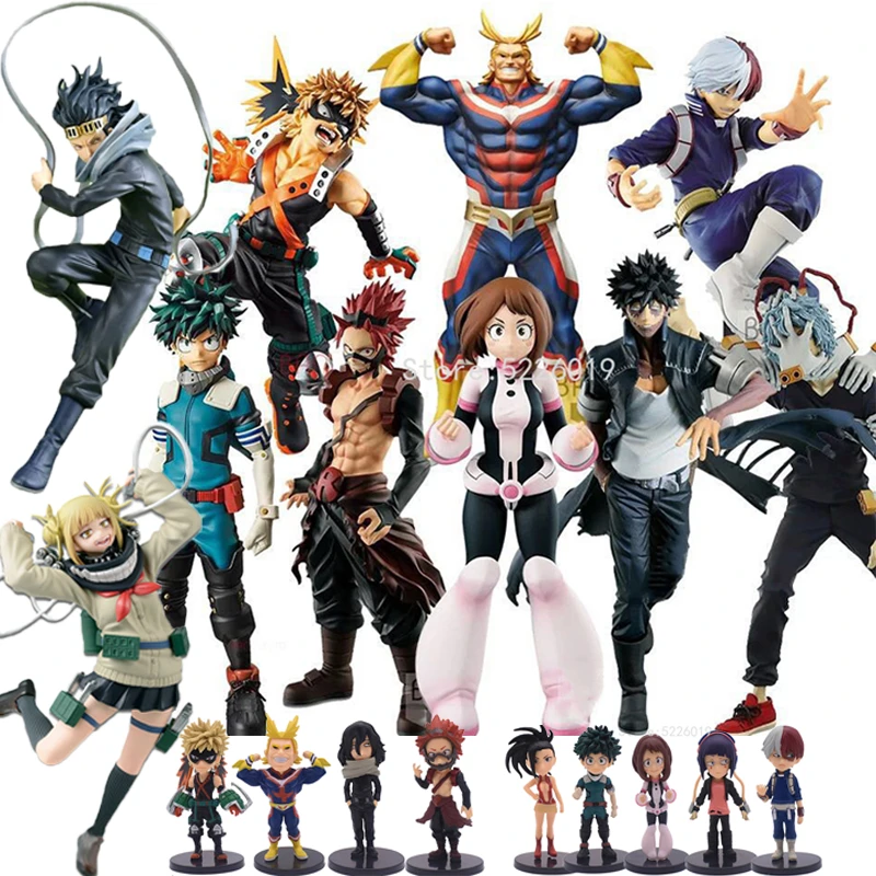 21 Styles My Hero Academia Anime Figure All Might Azawa Shouta Dabi Shigaraki Tomura Boku no Hero Academia Action Figure Toys