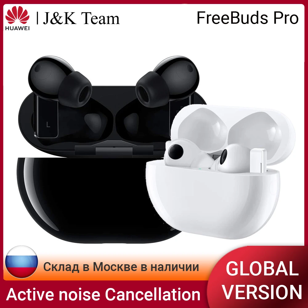 Huawei FreeBuds Pro Wireless Earphones In-ear Headphones Headset Earbuds Active Noise Cancellation for Smartphone