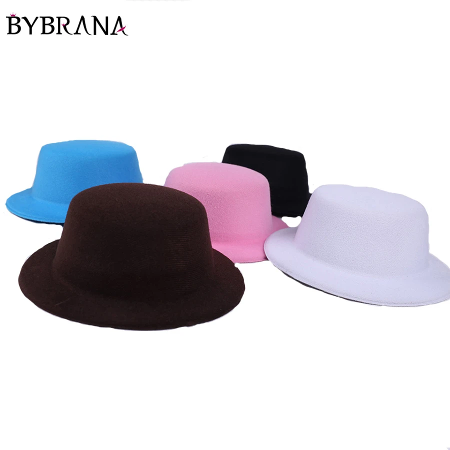 Bybrana 5 Styles Doll Hat Headwear Accessories For 1/3 1/4 1/6 1/8 1/12 Doll Gift New 2020 Toys for Girls